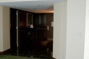 Presidential Suite - the hall way