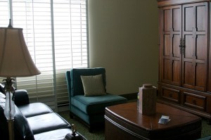Presidential Suite - the living room