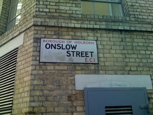 Programming street sign?