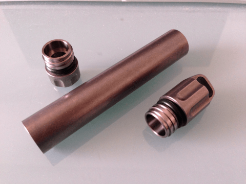 Dissembled into all three parts